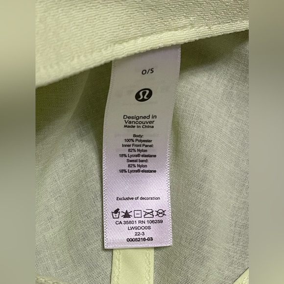 Lululemon Pale Lime Green One Size Fit All Baller Soft Hat - Picture 6 of 6